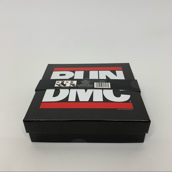 RUN DMC 4 Pack Graphic Men’s Crew Socks Gift Set Boombox 1984 Retro Size 10-13 - Picture 6 of 8